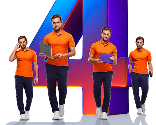 Великолепная четверка Ростелеком в село Колышлейка (Пензенская область)